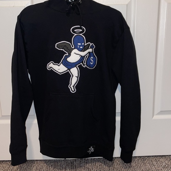 NWOT Hastamuerte Unisex Logo Textured Hoodie - Picture 11 of 11